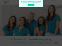 ihr-zahnarzt-in-augsburg.de Webseite Vorschau