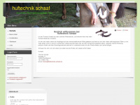 huftechnik-schaaf.de Webseite Vorschau