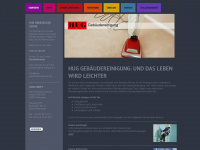 hug-gebaeudereinigung.com Webseite Vorschau