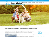 hug-rodgau.de Webseite Vorschau