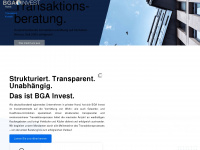 bga-invest.de Webseite Vorschau