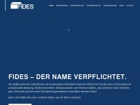fides-immobilien.de Webseite Vorschau