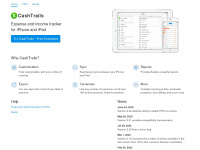 cashtrails.com Webseite Vorschau
