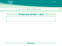 federicouribe.com Webseite Vorschau
