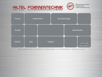 hiltel-formentechnik.com Webseite Vorschau