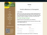 petzengarten.de Webseite Vorschau