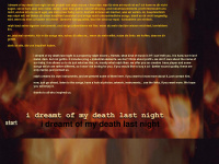 i-dreamt-of-my-death-last-night.de Webseite Vorschau