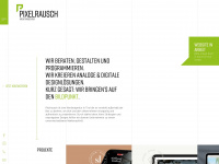 pixelrausch.info Webseite Vorschau