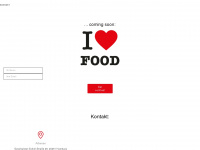 i-love-food.de Webseite Vorschau