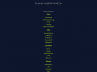 human-capital-fond.de Webseite Vorschau