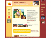humandreams.org Webseite Vorschau
