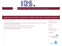 i-rs.de Webseite Vorschau