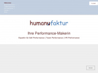 humanufaktur.de Webseite Vorschau