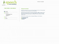 i-speech.de Webseite Vorschau