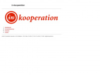 in-kooperation.de Webseite Vorschau