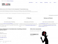 hilfe-online.com Webseite Vorschau