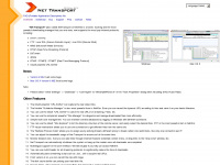 net-xfer.com Webseite Vorschau