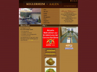 keglerheim-aalen.de Webseite Vorschau