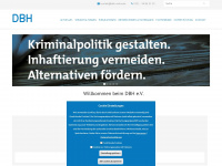 dbh-online.de Webseite Vorschau