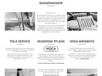 skagerakshop.com Webseite Vorschau