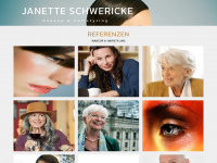 janette-schwericke.de Webseite Vorschau