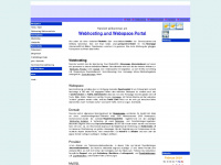 webhosting-webspace-mysql.com Webseite Vorschau