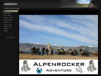 alpenrocker.com Webseite Vorschau