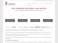 i-tresor.de Webseite Vorschau
