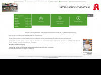 hummelsbuetteler-apotheke.de Webseite Vorschau