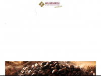 hummen-kaffee.de Webseite Vorschau