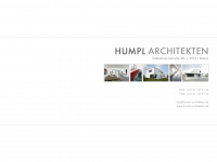 humpl-architekten.de Webseite Vorschau