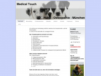 hund-osteopathie-muenchen.de Webseite Vorschau