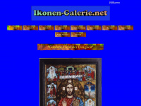 ikonen-galerie.net Webseite Vorschau