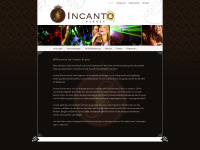 incanto-events.de Webseite Vorschau
