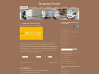 diogenes-projekt.de Webseite Vorschau