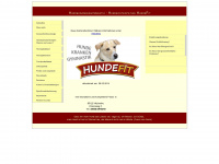 hundefit.info Webseite Vorschau