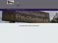 hundefreunde-ffm.de Webseite Vorschau