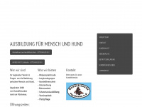 hundefreunde-fuerstenau.de Webseite Vorschau
