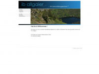 ib-allgaier.de Webseite Vorschau