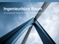 ib-baum.de Webseite Vorschau