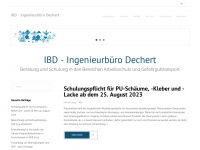 ib-dechert.de Webseite Vorschau