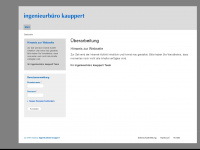 ib-kauppert.de Webseite Vorschau