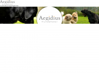 hundehotel-aegidius.de Webseite Vorschau