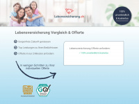 lebenversicherung.ch Webseite Vorschau