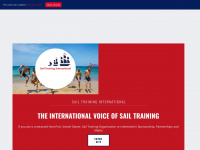 sailtraininginternational.org Webseite Vorschau