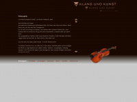 klang-und-kunst.de Webseite Vorschau