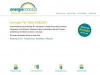 energie-concept.de Webseite Vorschau