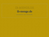 ib-menge.de Webseite Vorschau
