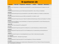ib-queissner.de Webseite Vorschau