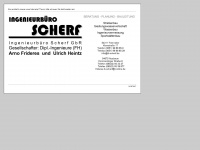 ib-scherf.de Webseite Vorschau